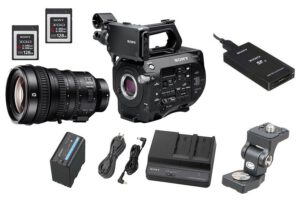 kamery i sprzęt filmowy z wypożyczalni