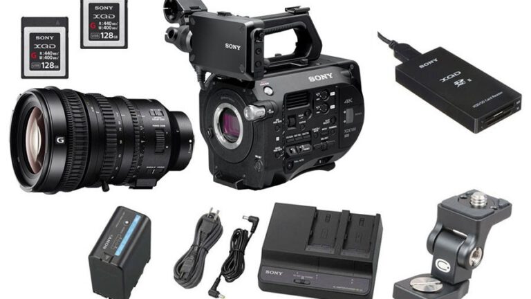 kamery i sprzęt filmowy z wypożyczalni